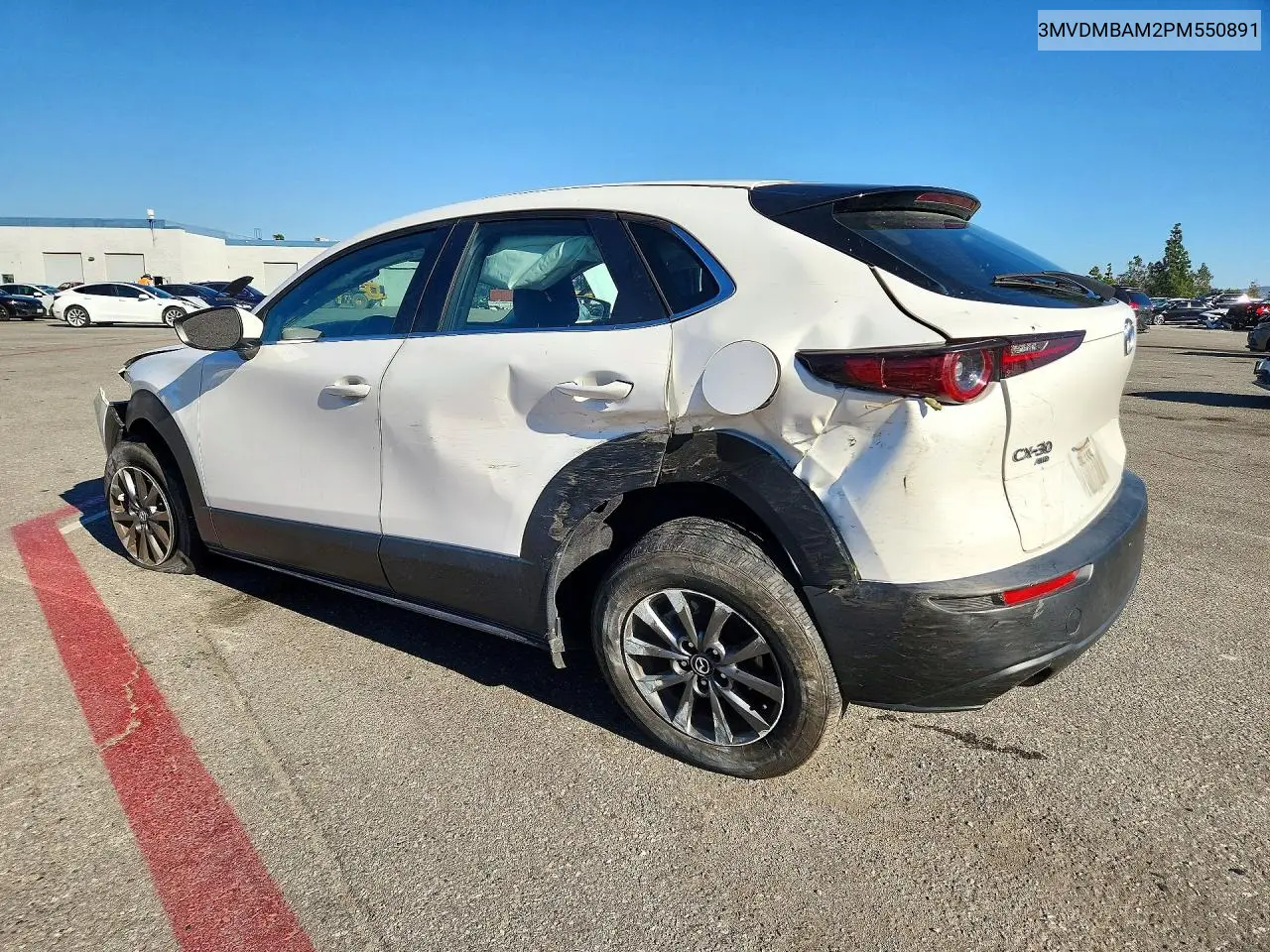 2023 MAZDA CX-30 VIN 3MVDMBAM2PM550891 — фото 2
