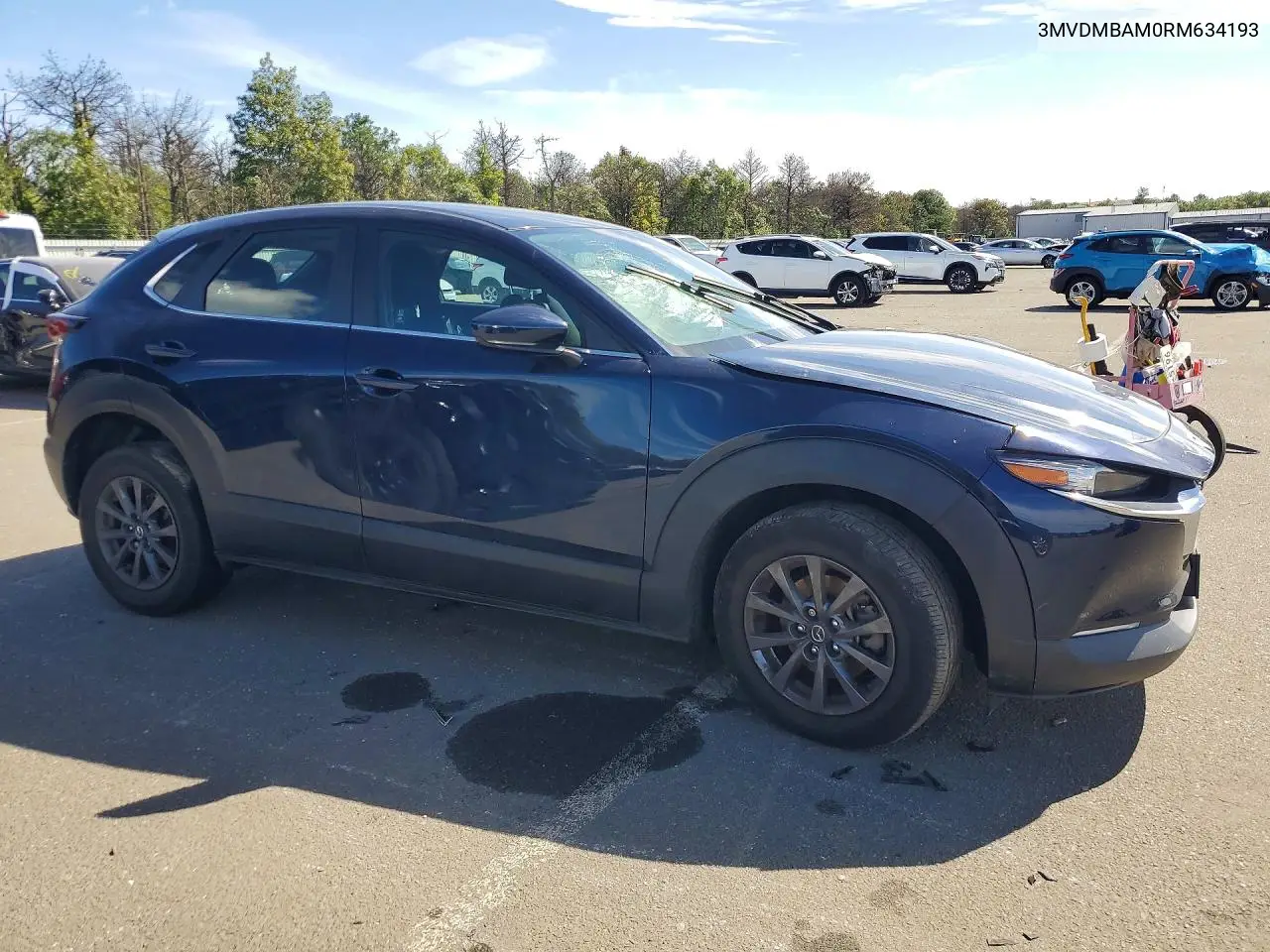 2024 MAZDA CX-30 VIN 3MVDMBAM0RM634193 — фото 4