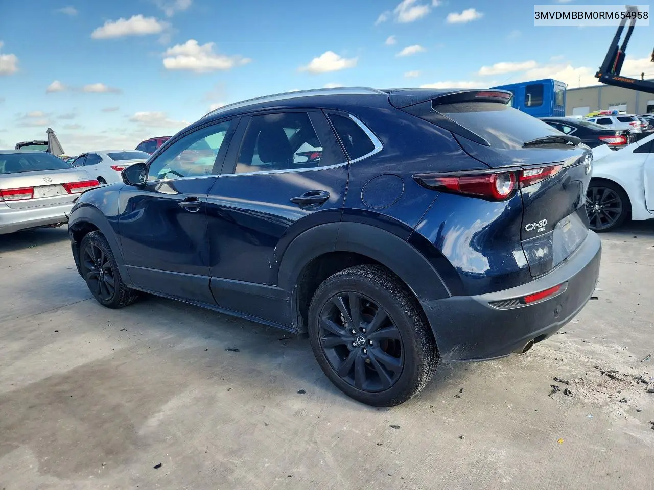 2024 MAZDA CX-30 VIN 3MVDMBBM0RM654958 — фото 2