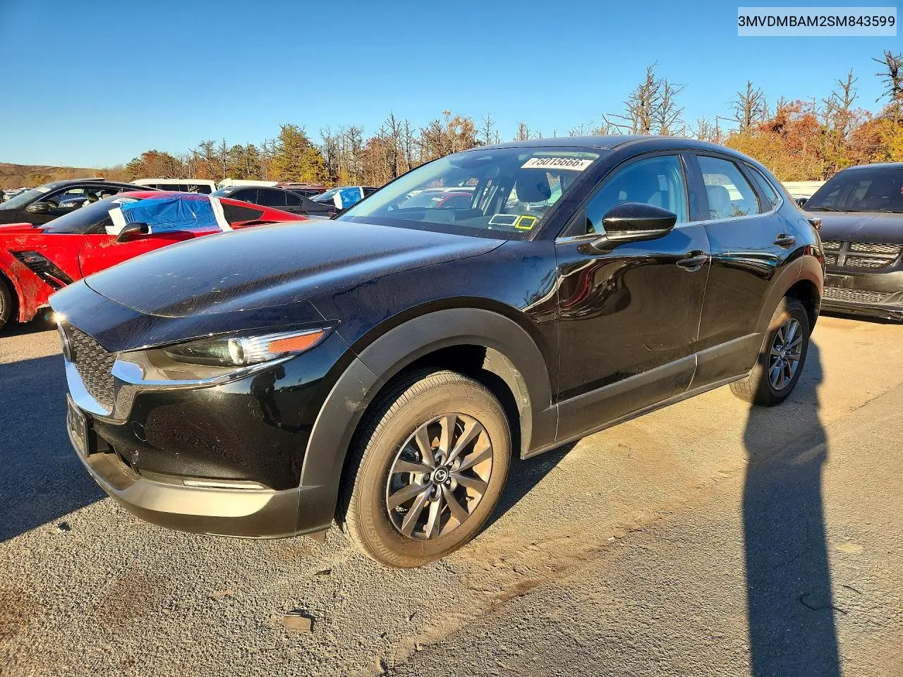MAZDA CX-30 2025, VIN 3MVDMBAM2SM843599