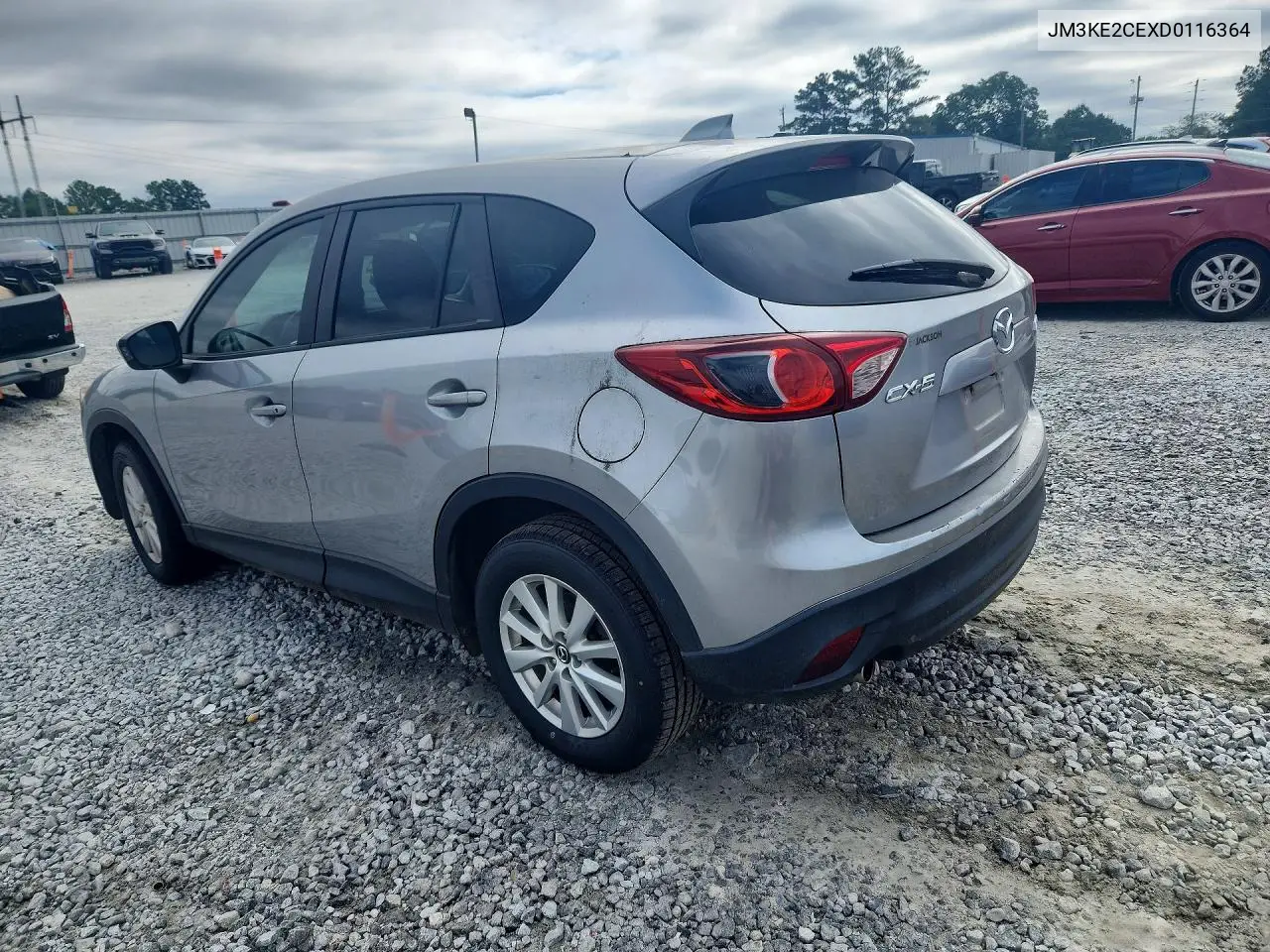 2013 MAZDA CX-5 VIN JM3KE2CEXD0116364 — фото 2