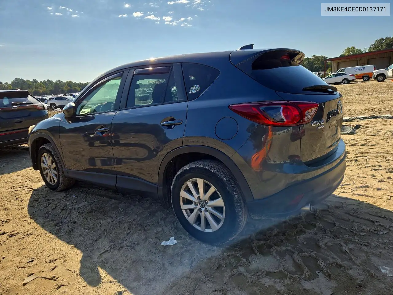 2013 MAZDA CX-5 VIN JM3KE4CE0D0137171 — фото 2