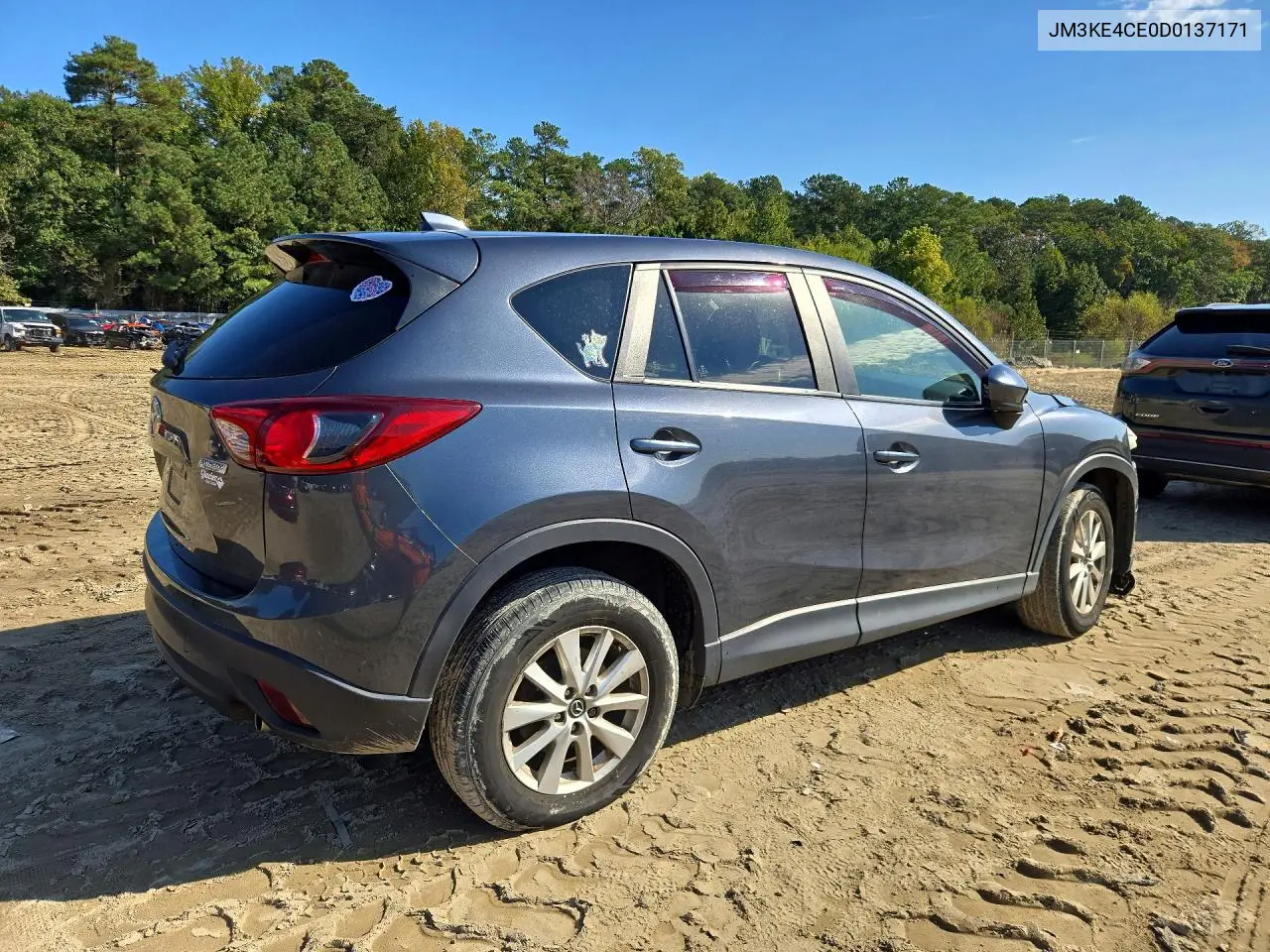 2013 MAZDA CX-5 VIN JM3KE4CE0D0137171 — фото 3