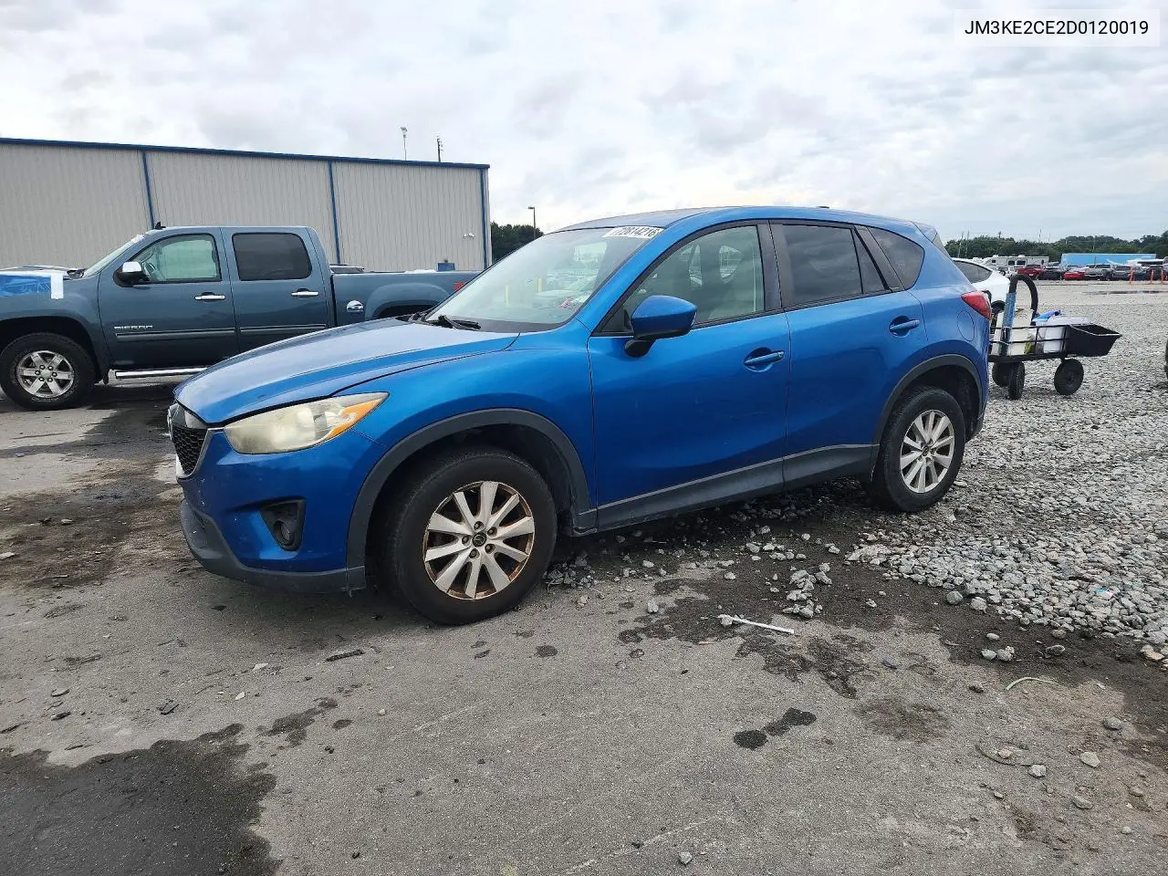 MAZDA CX-5 2013, VIN JM3KE2CE2D0120019