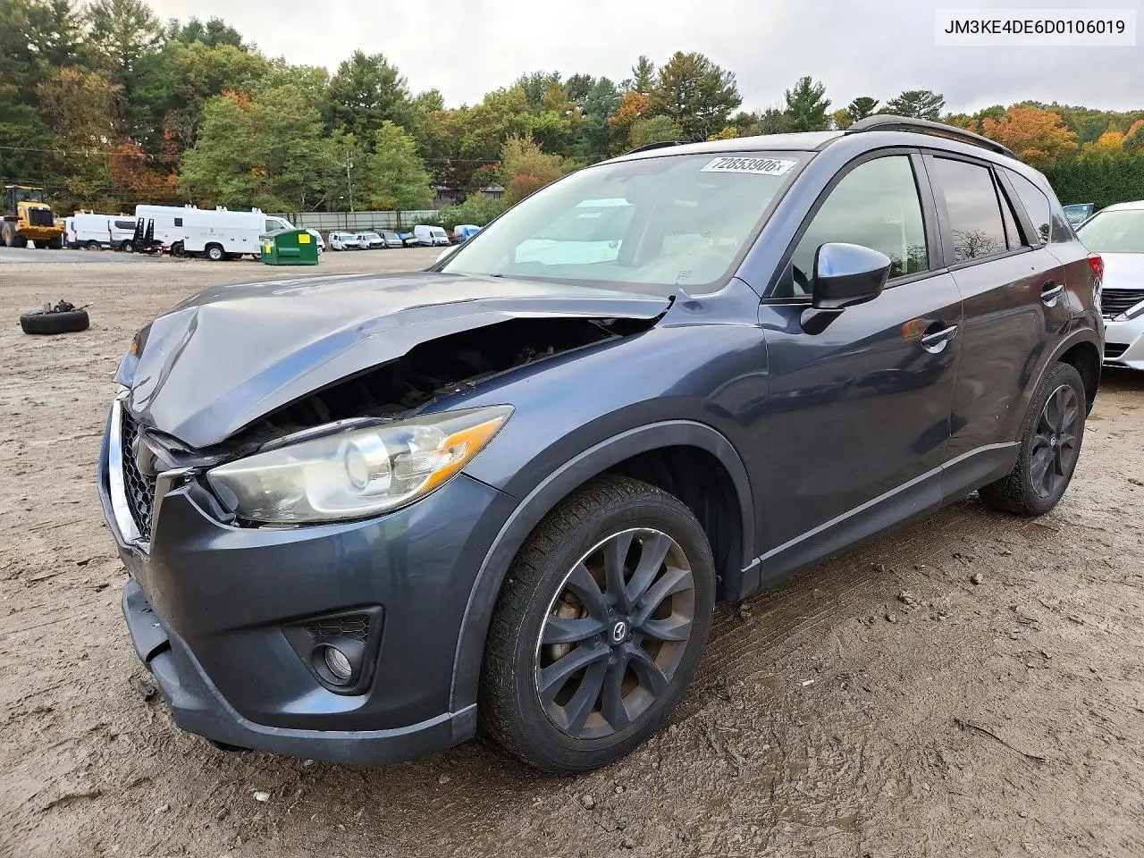 MAZDA CX-5 2013, VIN JM3KE4DE6D0106019