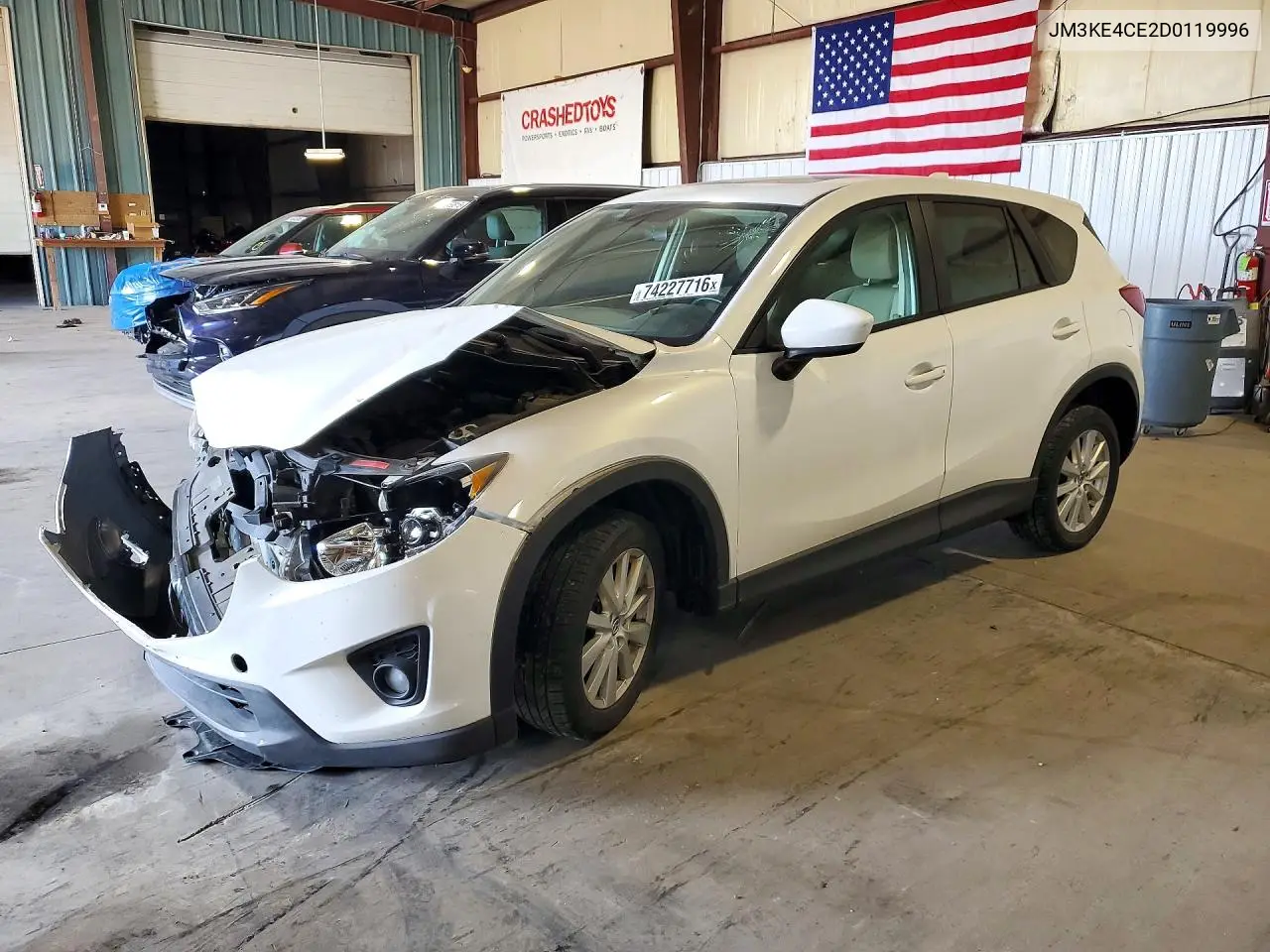MAZDA CX-5 2013, VIN JM3KE4CE2D0119996