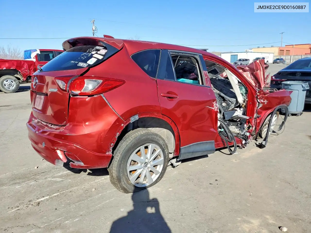 2013 MAZDA CX-5 VIN JM3KE2CE9D0160887 — фото 3
