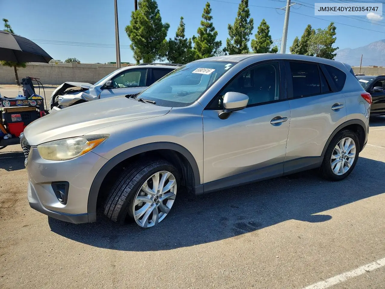 MAZDA CX-5 2014, VIN JM3KE4DY2E0354747