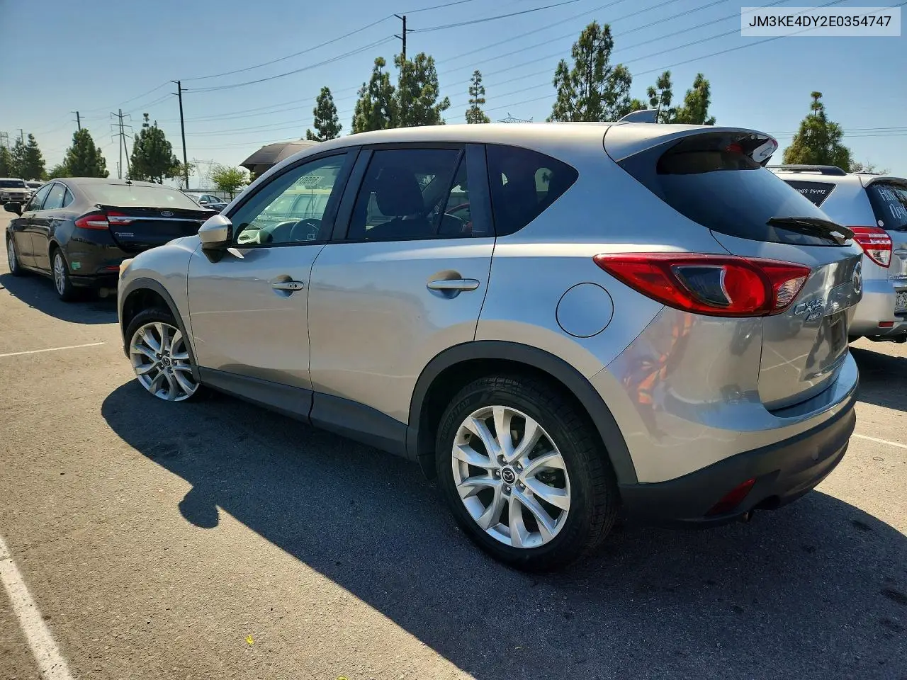 2014 MAZDA CX-5 VIN JM3KE4DY2E0354747 — фото 2