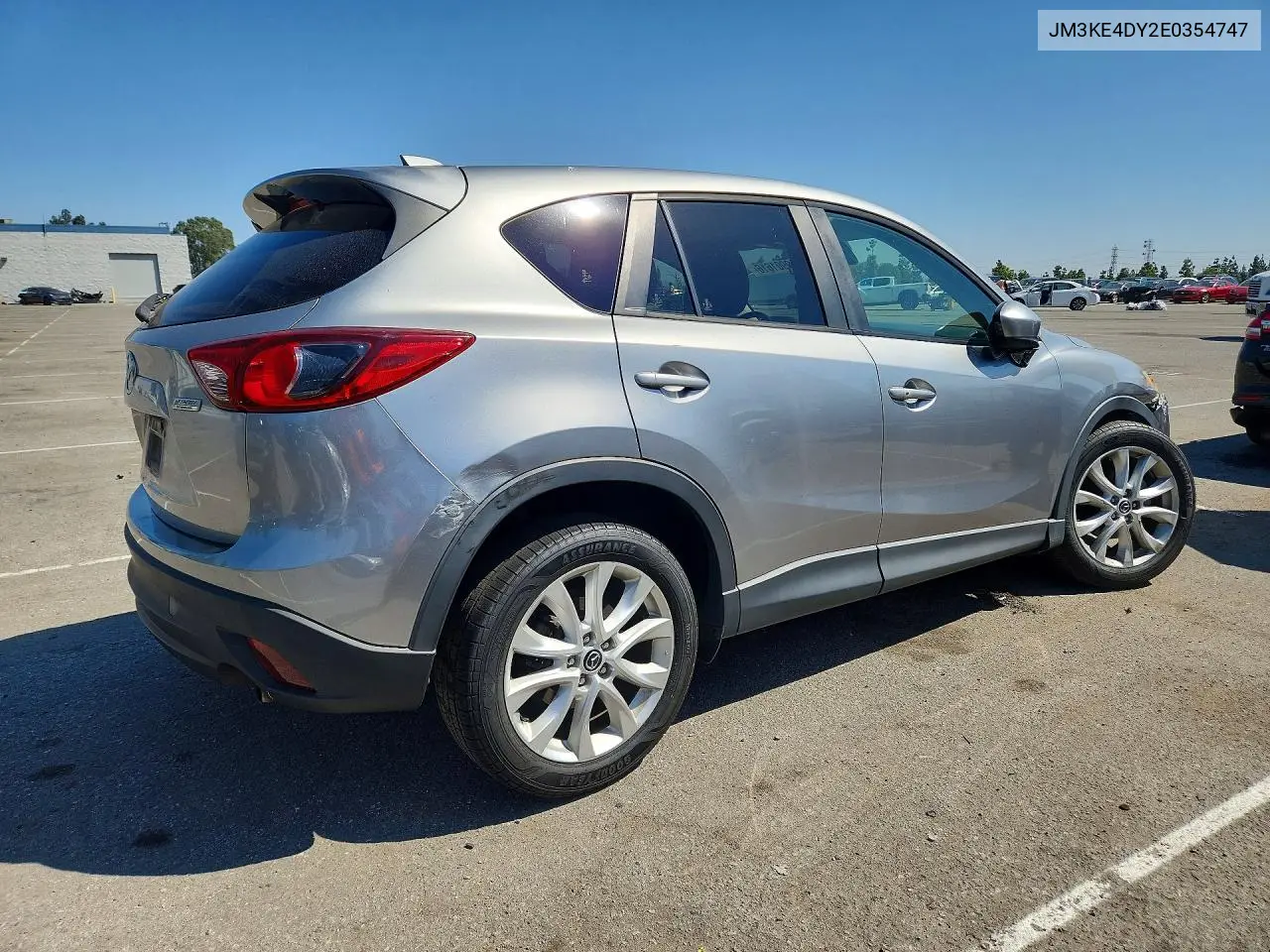 2014 MAZDA CX-5 VIN JM3KE4DY2E0354747 — фото 3