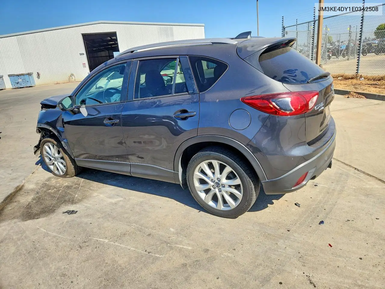 2014 MAZDA CX-5 VIN JM3KE4DY1E0342508 — фото 2