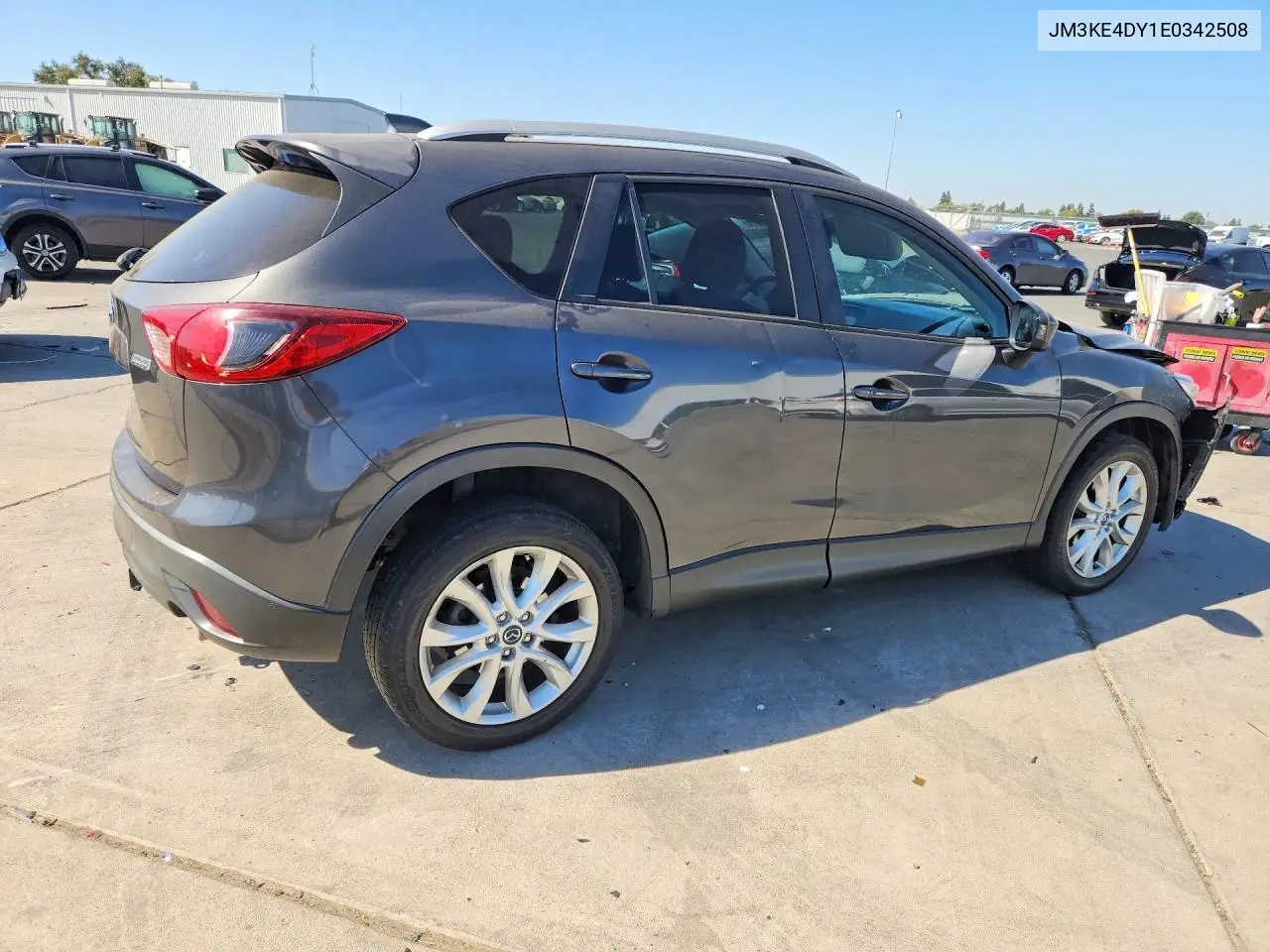 2014 MAZDA CX-5 VIN JM3KE4DY1E0342508 — фото 3
