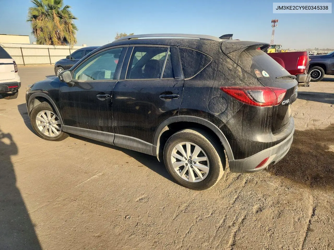 2014 MAZDA CX-5 VIN JM3KE2CY9E0345338 — фото 2