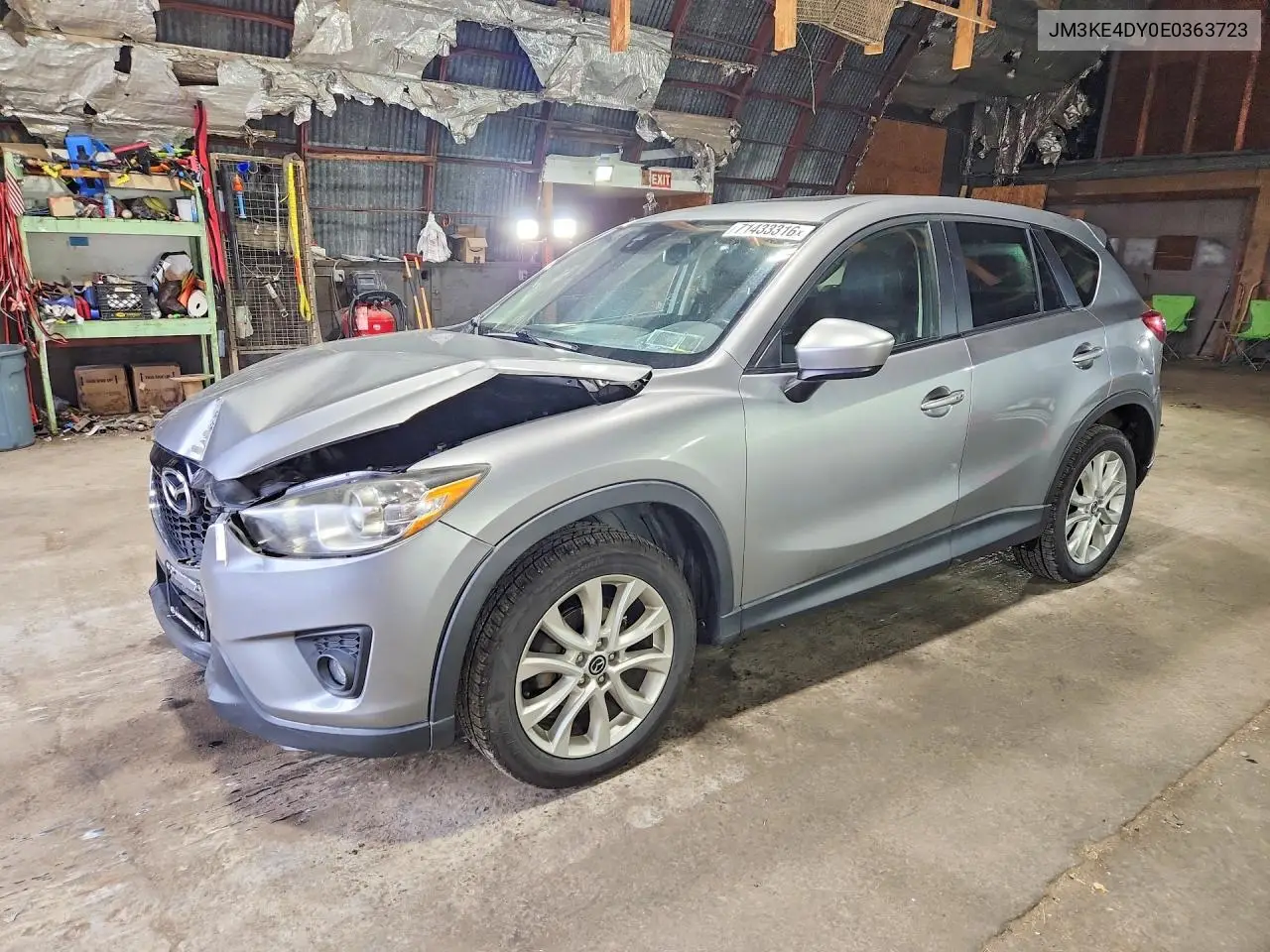 MAZDA CX-5 2014, VIN JM3KE4DY0E0363723
