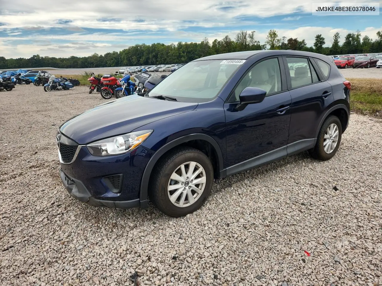 MAZDA CX-5 2014, VIN JM3KE4BE3E0378046
