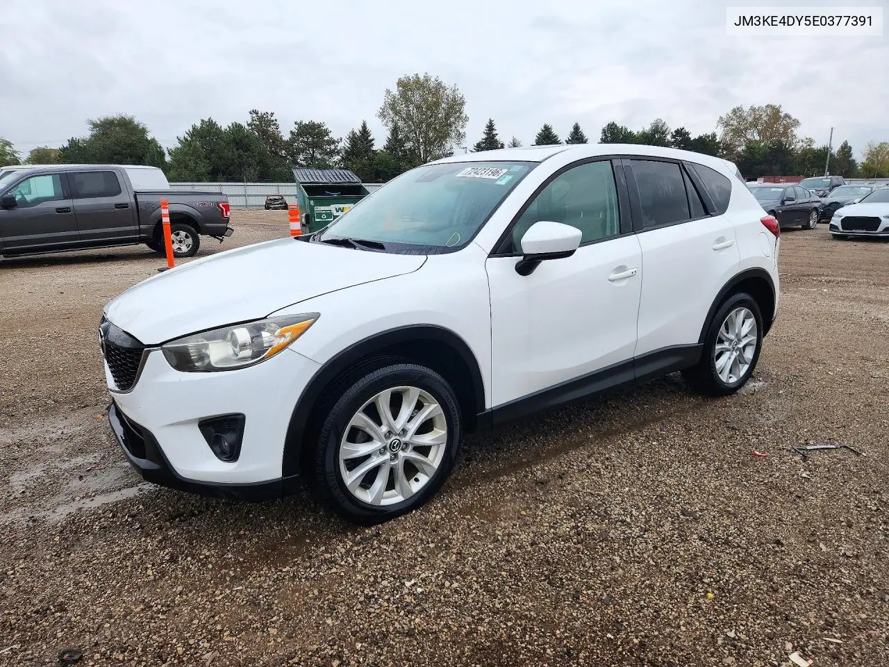MAZDA CX-5 2014, VIN JM3KE4DY5E0377391