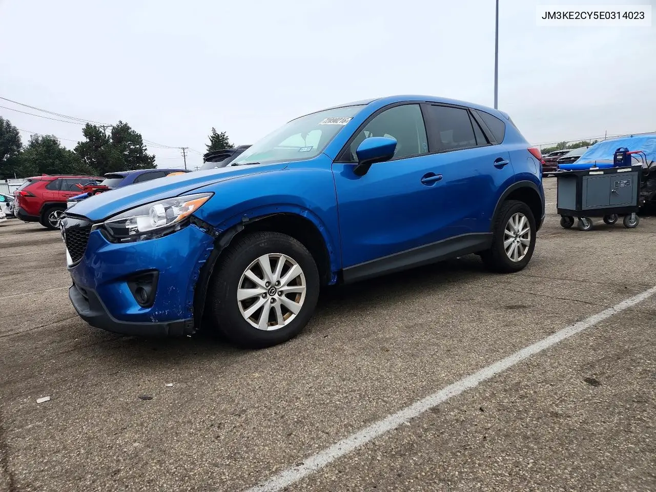 MAZDA CX-5 2014, VIN JM3KE2CY5E0314023