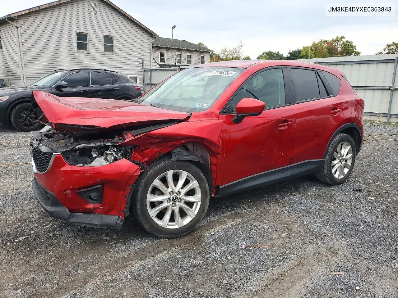 MAZDA CX-5 2014, VIN JM3KE4DYXE0363843