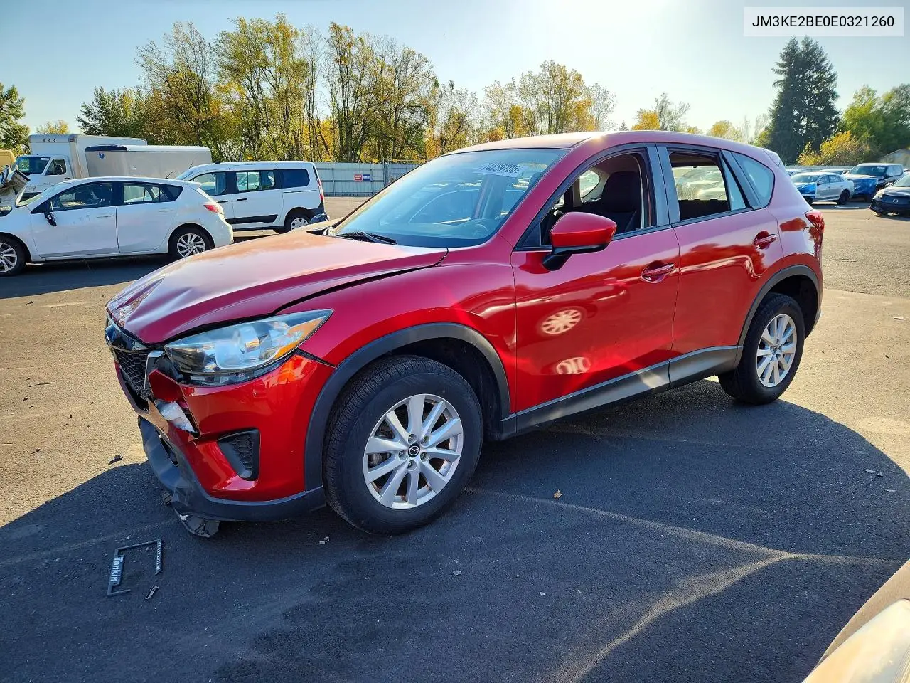 MAZDA CX-5 2014, VIN JM3KE2BE0E0321260