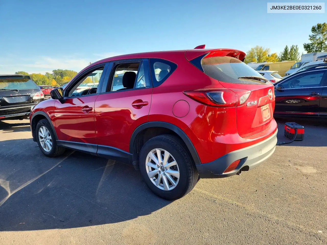 2014 MAZDA CX-5 VIN JM3KE2BE0E0321260 — фото 2