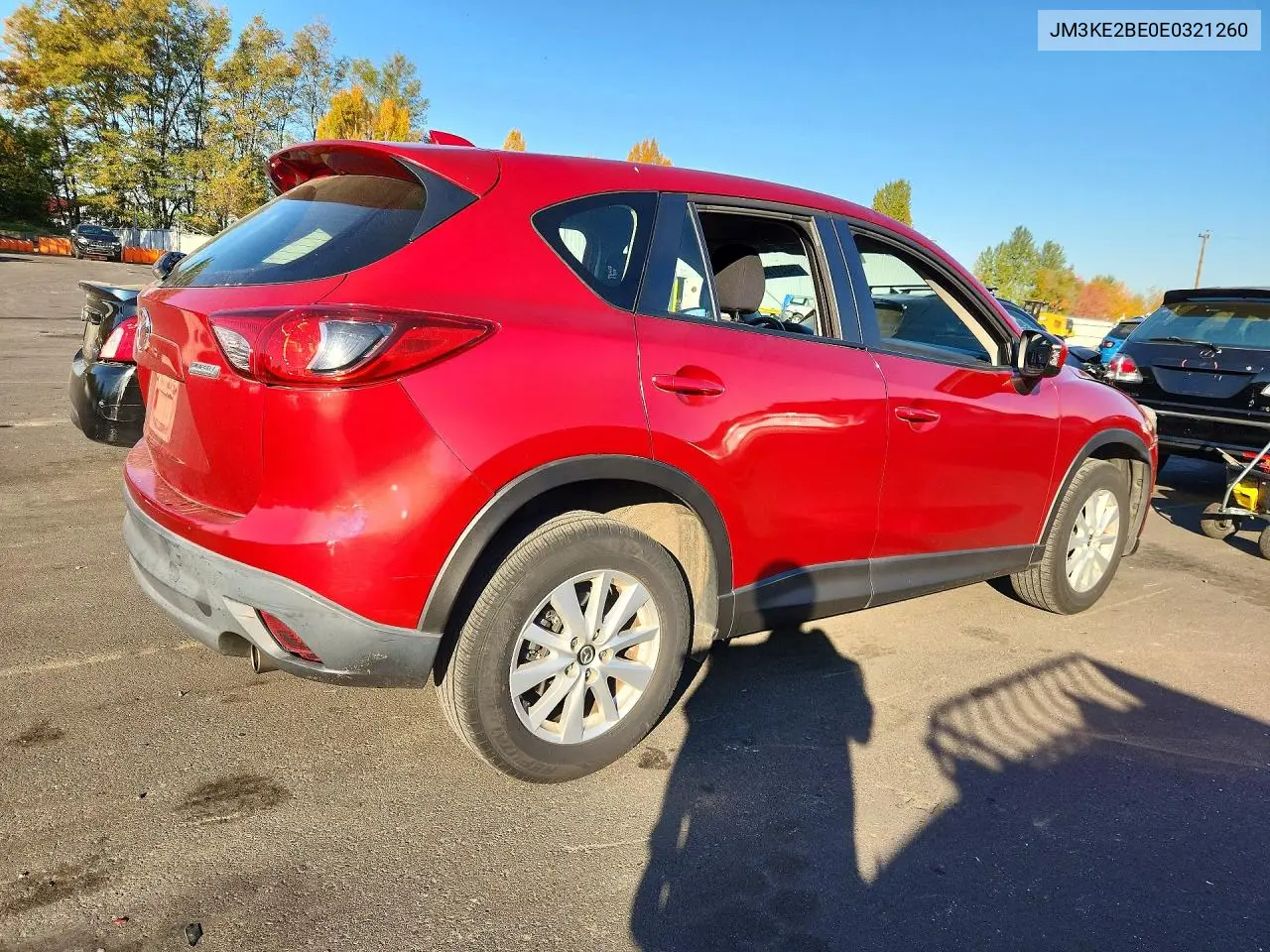 2014 MAZDA CX-5 VIN JM3KE2BE0E0321260 — фото 3