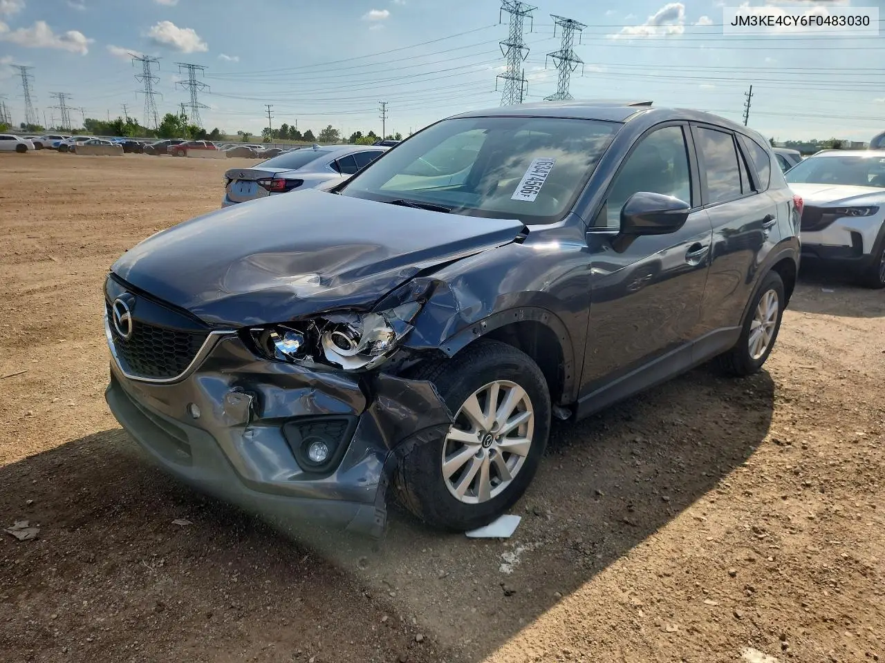 MAZDA CX-5 2015, VIN JM3KE4CY6F0483030