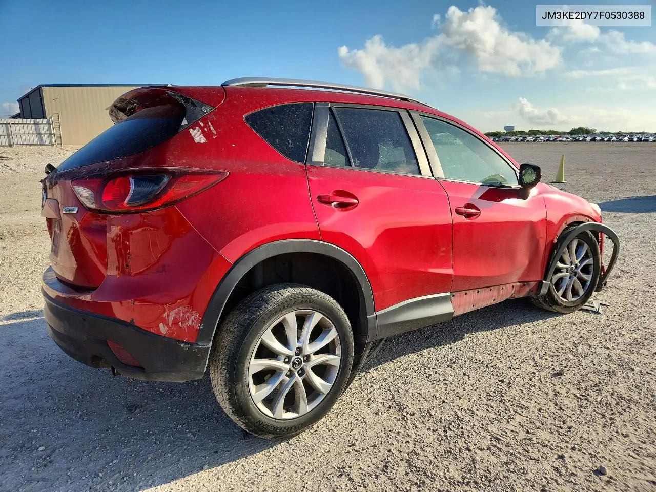2015 MAZDA CX-5 VIN JM3KE2DY7F0530388 — фото 3