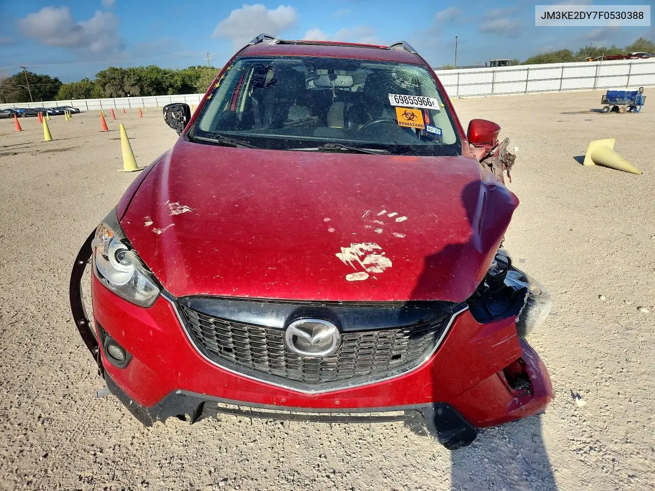 2015 MAZDA CX-5 VIN JM3KE2DY7F0530388 — фото 5