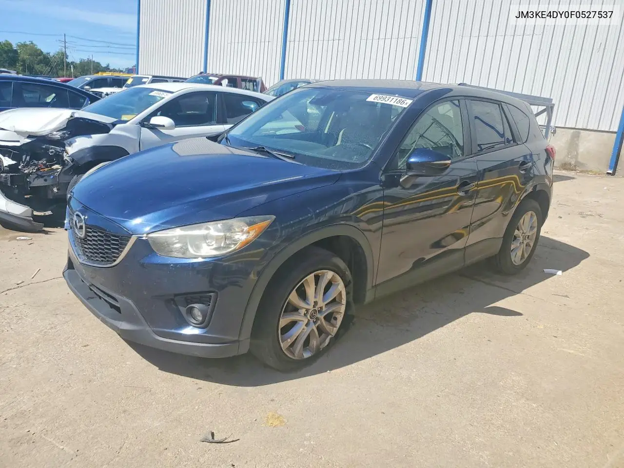 MAZDA CX-5 2015, VIN JM3KE4DY0F0527537