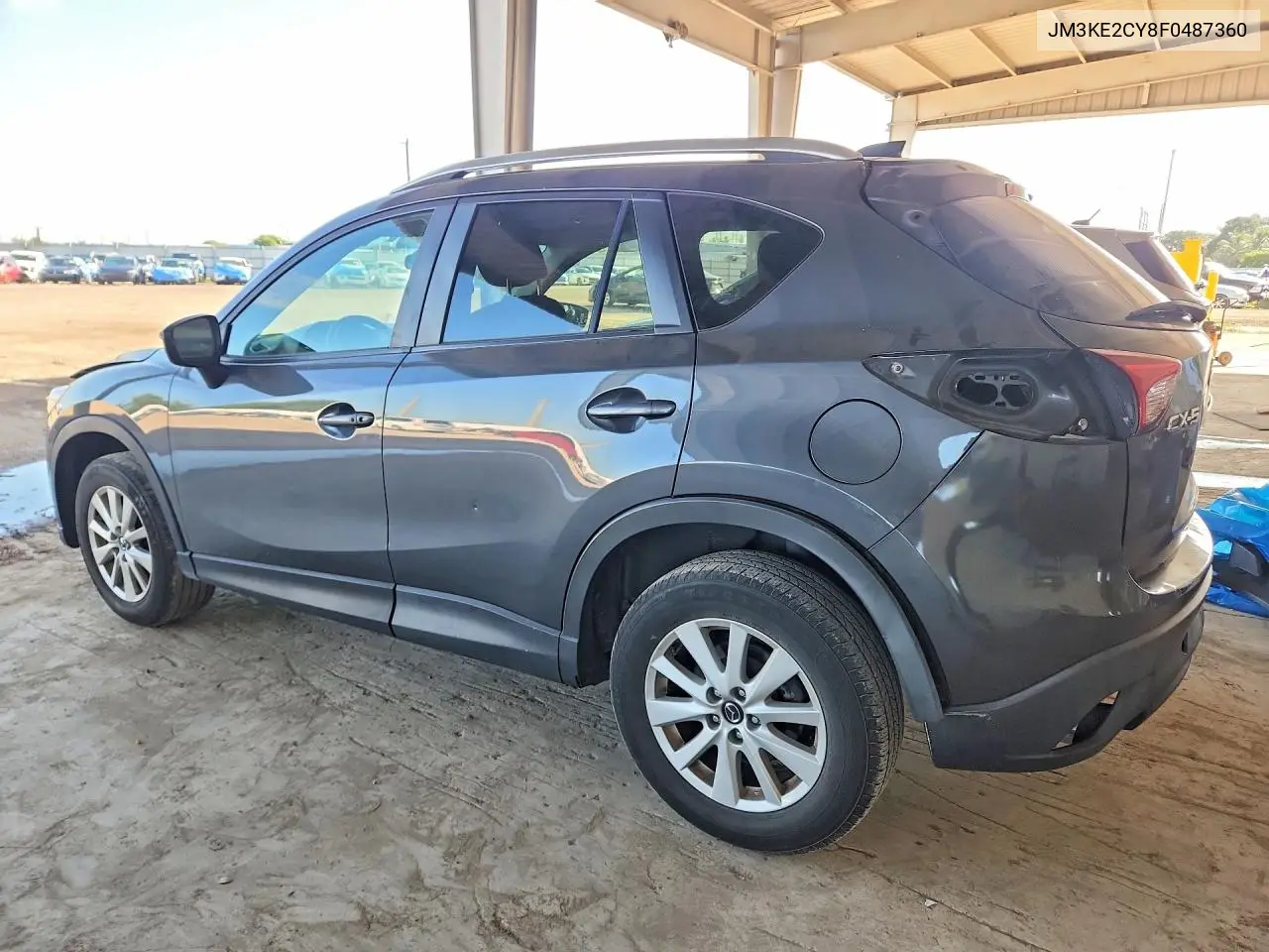 2015 MAZDA CX-5 VIN JM3KE2CY8F0487360 — фото 2