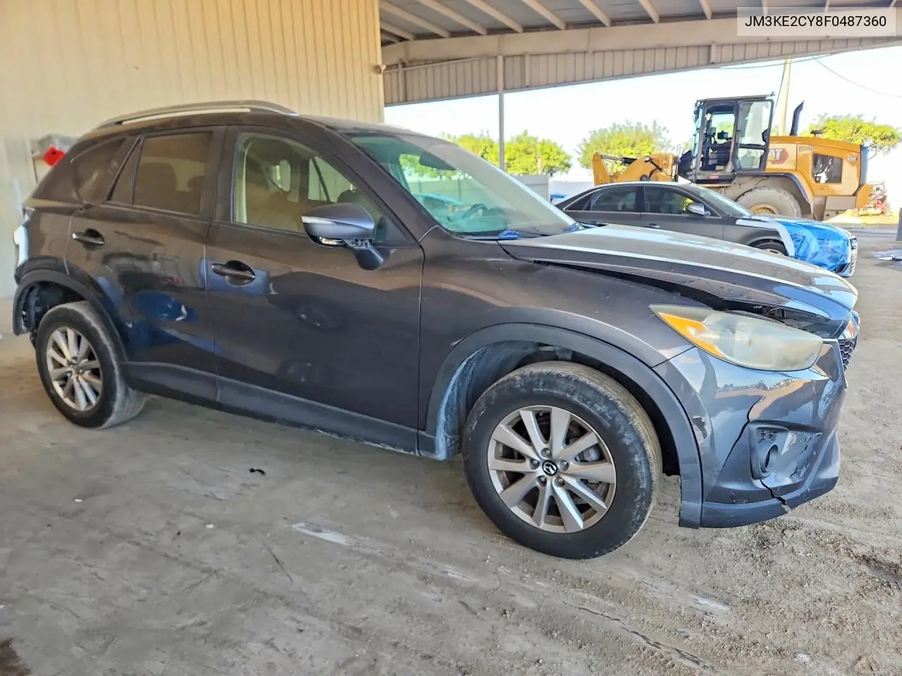 2015 MAZDA CX-5 VIN JM3KE2CY8F0487360 — фото 4