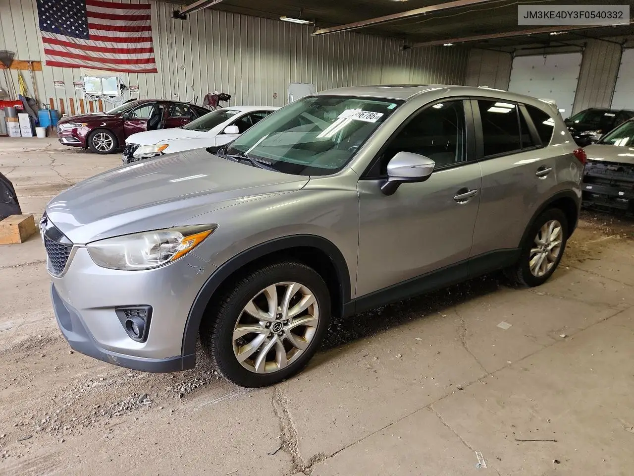 MAZDA CX-5 2015, VIN JM3KE4DY3F0540332