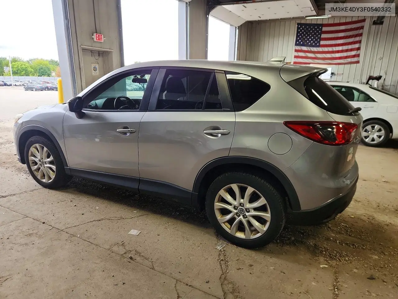 2015 MAZDA CX-5 VIN JM3KE4DY3F0540332 — фото 2