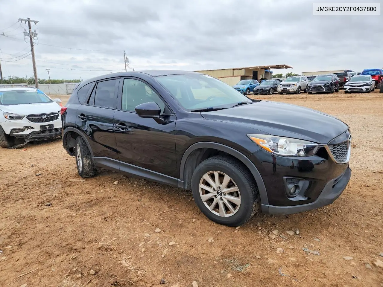 2015 MAZDA CX-5 VIN JM3KE2CY2F0437800 — фото 4