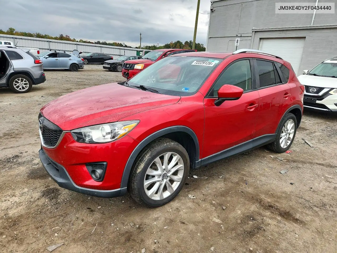 MAZDA CX-5 2015, VIN JM3KE4DY2F0434440
