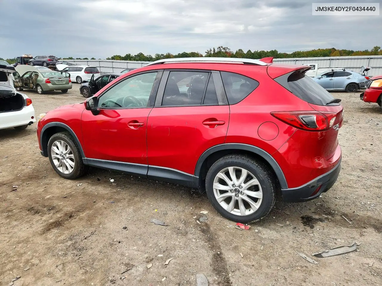 2015 MAZDA CX-5 VIN JM3KE4DY2F0434440 — фото 2