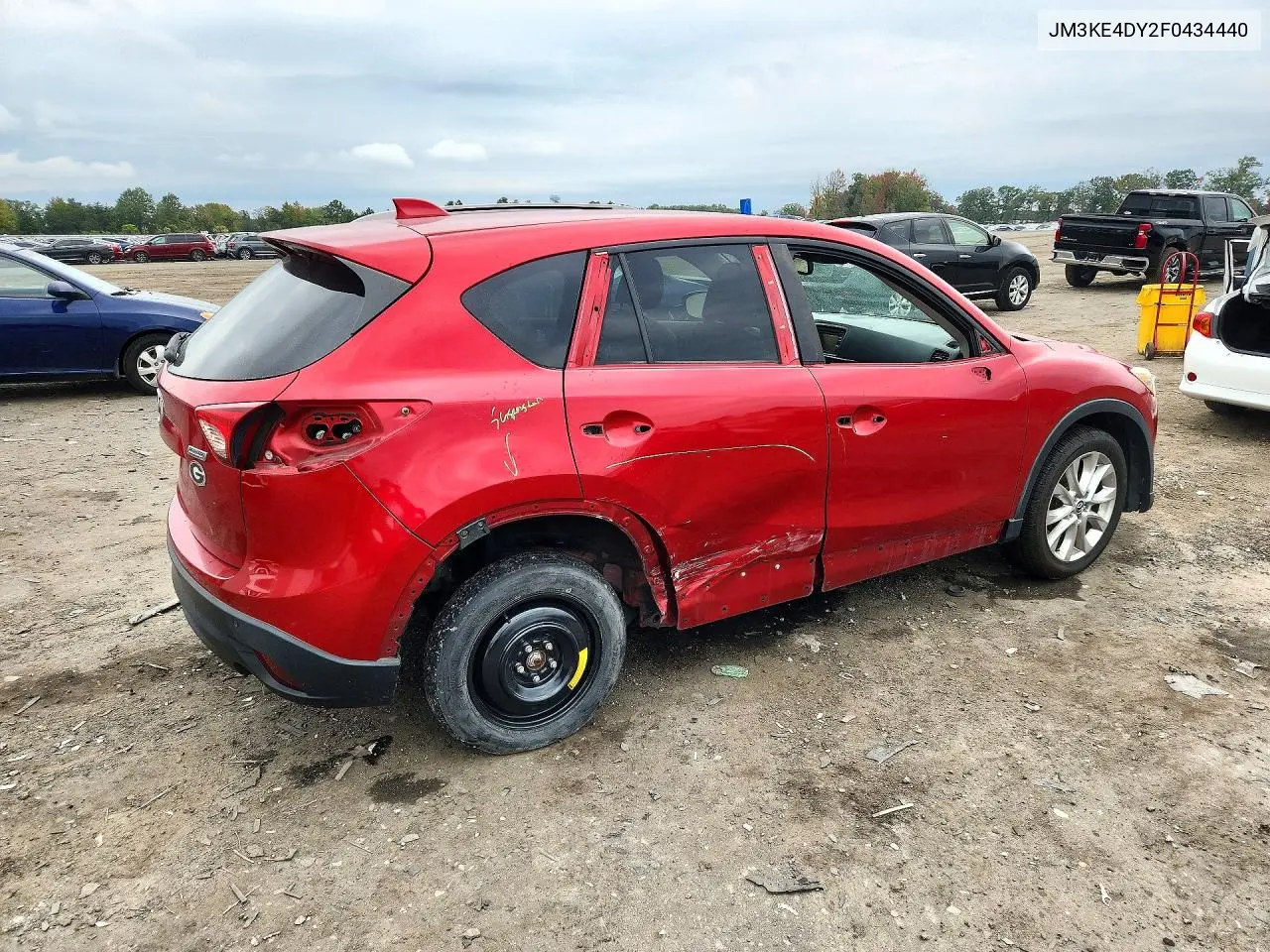 2015 MAZDA CX-5 VIN JM3KE4DY2F0434440 — фото 3