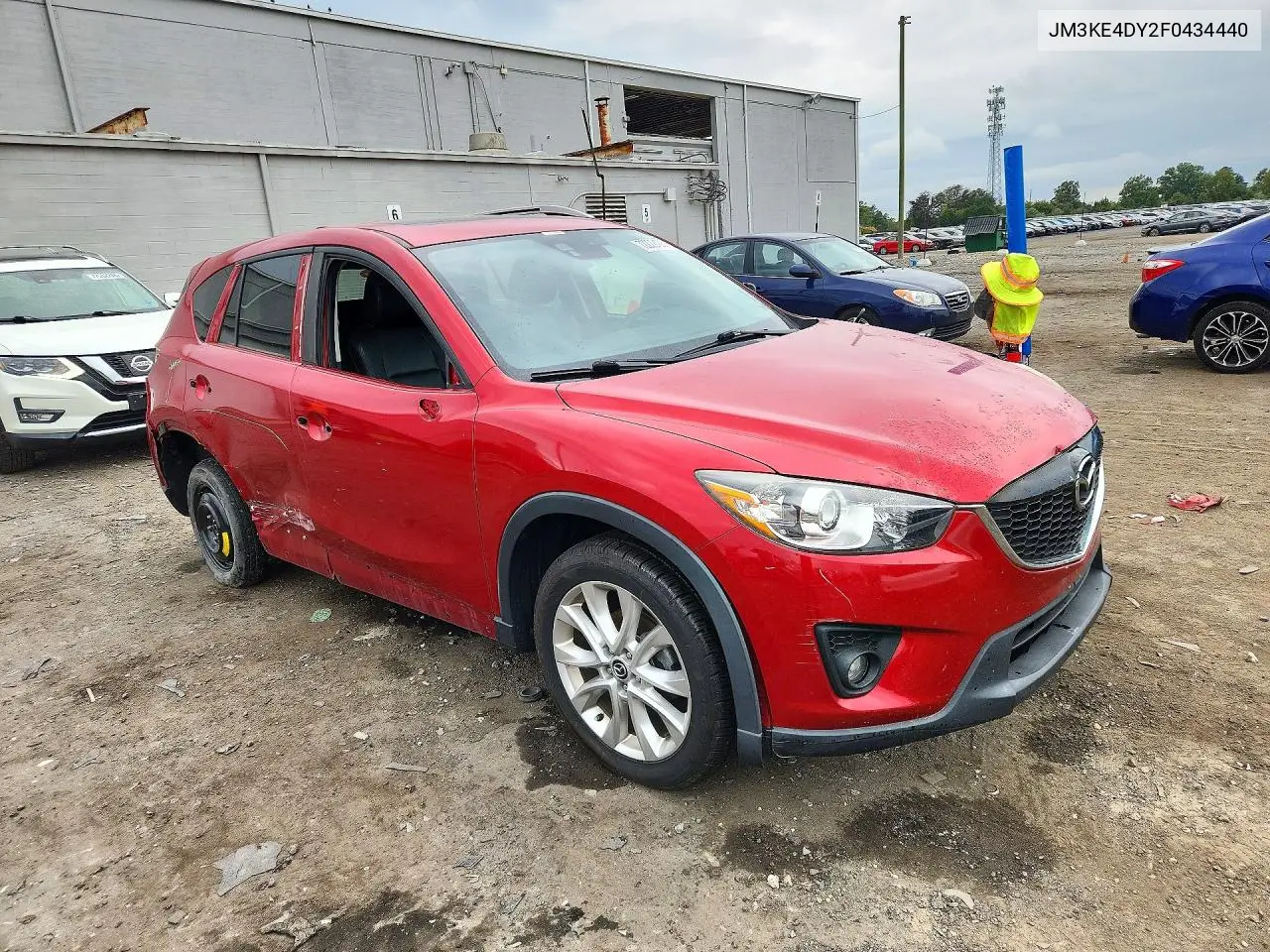 2015 MAZDA CX-5 VIN JM3KE4DY2F0434440 — фото 4