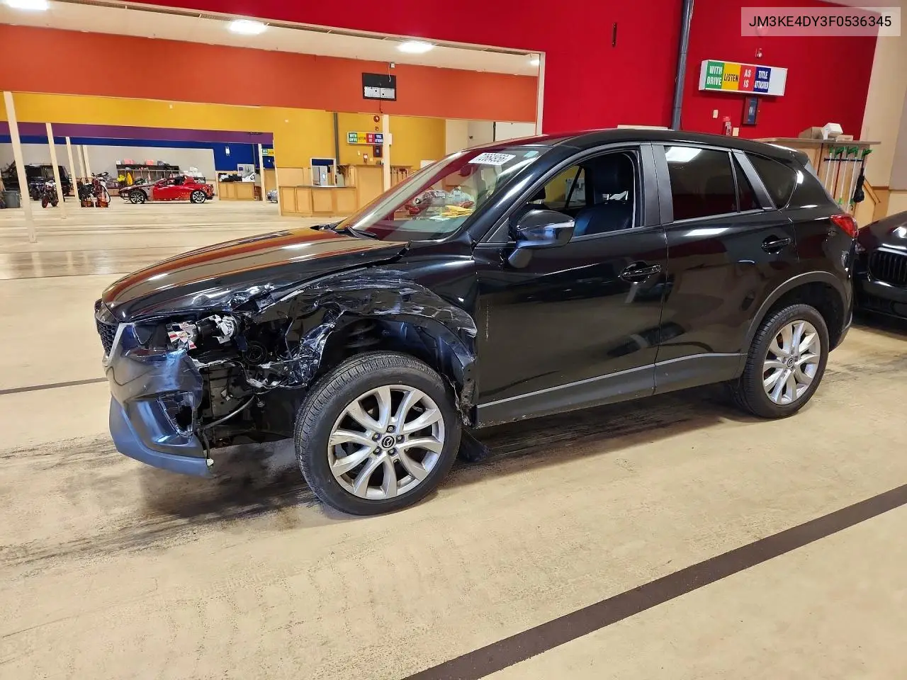 MAZDA CX-5 2015, VIN JM3KE4DY3F0536345