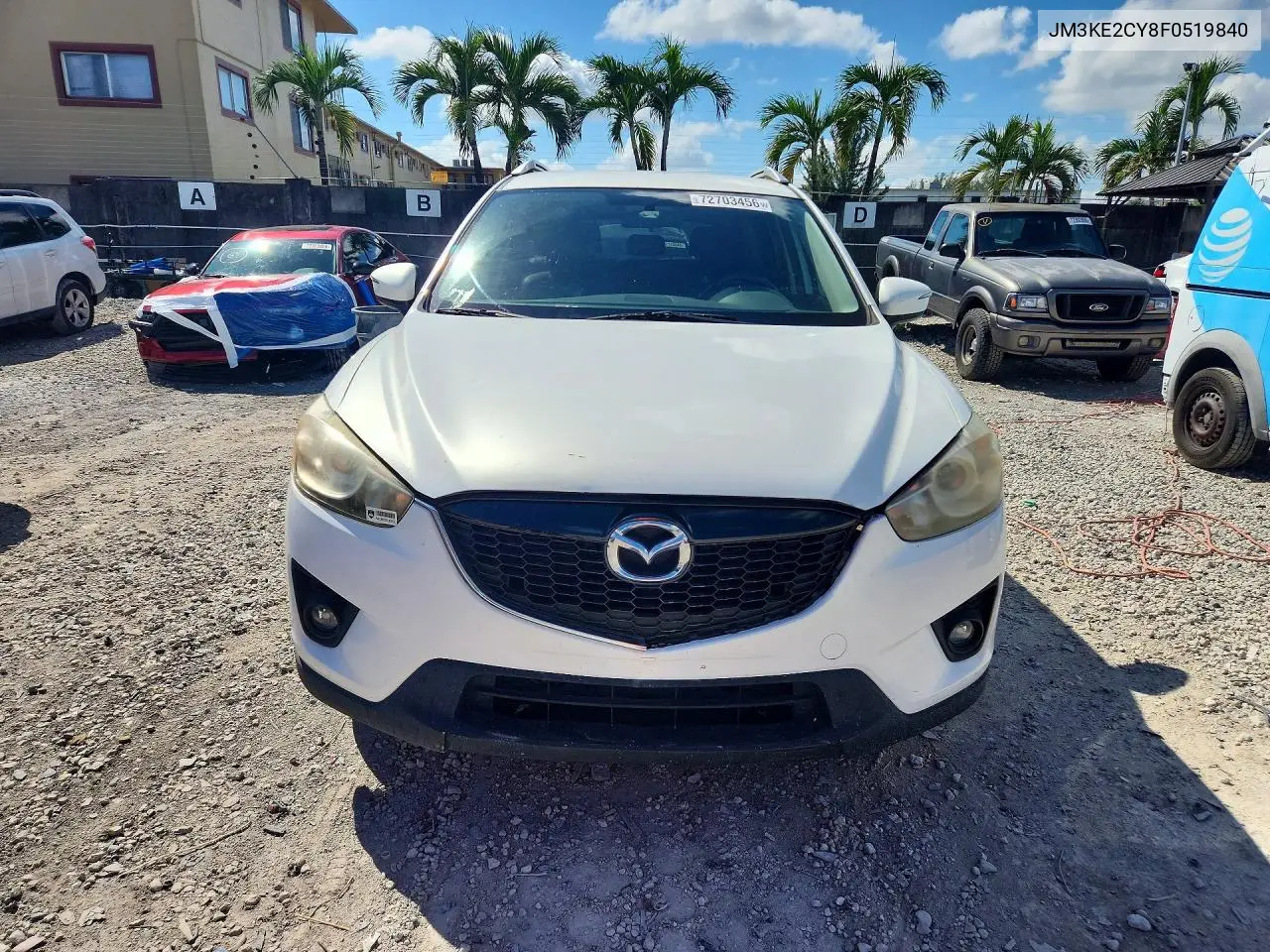 2015 MAZDA CX-5 VIN JM3KE2CY8F0519840 — фото 5
