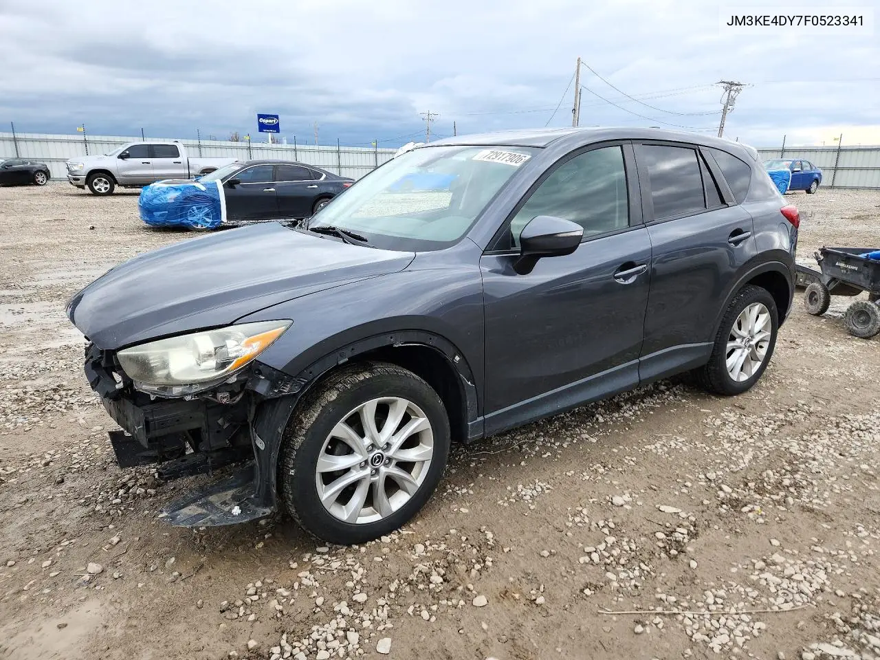 MAZDA CX-5 2015, VIN JM3KE4DY7F0523341