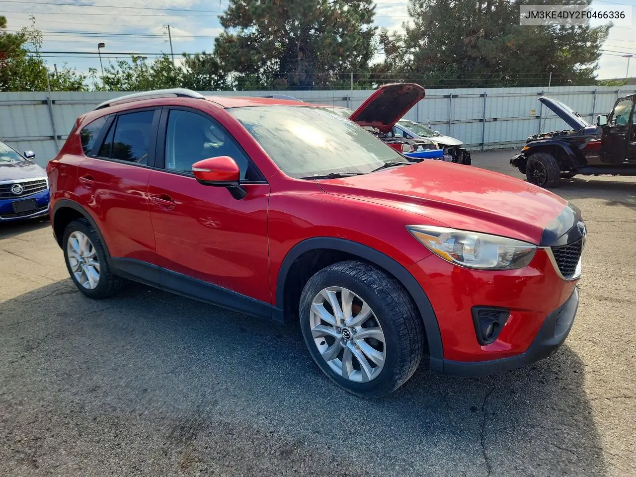 2015 MAZDA CX-5 VIN JM3KE4DY2F0466336 — фото 4