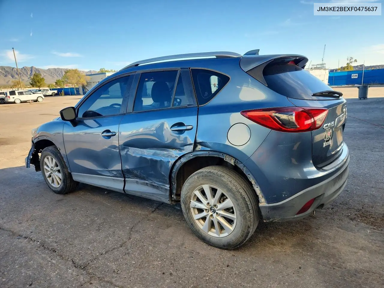 2015 MAZDA CX-5 VIN JM3KE2BEXF0475637 — фото 2