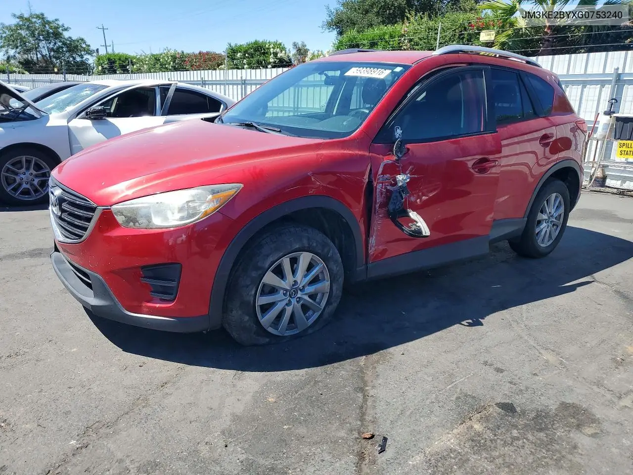 MAZDA CX-5 2016, VIN JM3KE2BYXG0753240