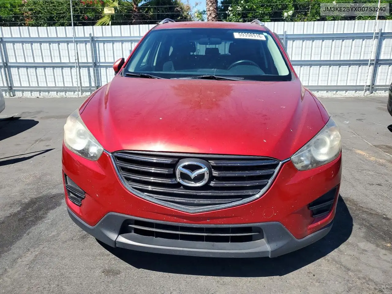 2016 MAZDA CX-5 VIN JM3KE2BYXG0753240 — фото 5