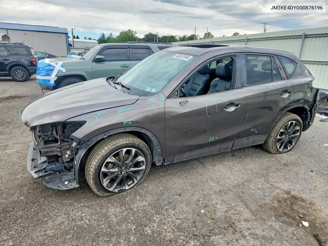 2016 MAZDA CX-5 VIN JM3KE4DY0G0876196 — фото 3