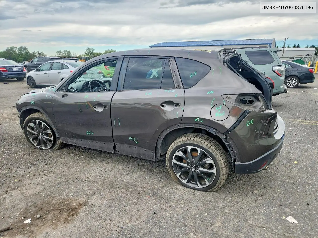 2016 MAZDA CX-5 VIN JM3KE4DY0G0876196 — фото 4