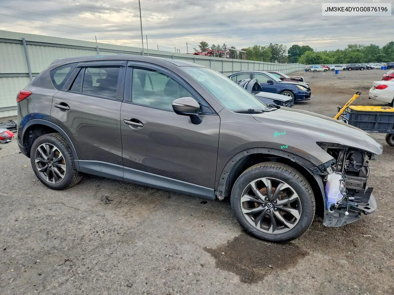 2016 MAZDA CX-5 VIN JM3KE4DY0G0876196 — фото 2