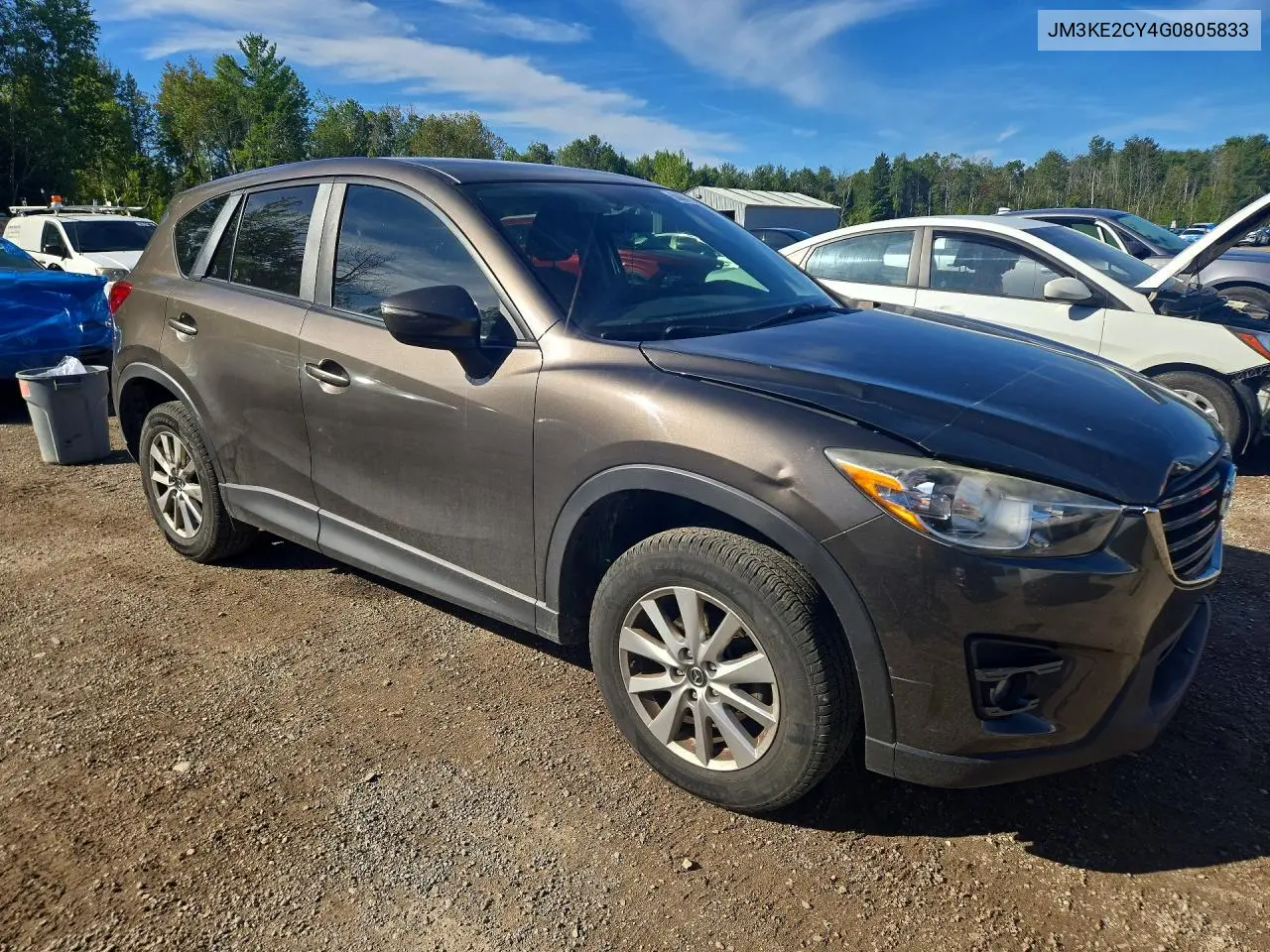 2016 MAZDA CX-5 VIN JM3KE2CY4G0805833 — фото 4