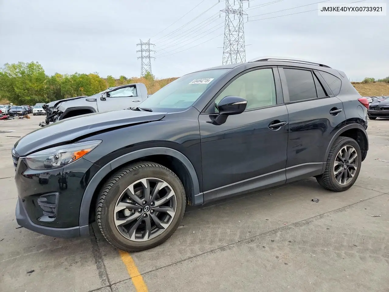 MAZDA CX-5 2016, VIN JM3KE4DYXG0733921